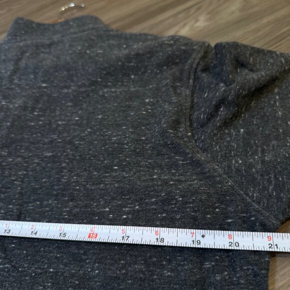 johnnie-O Sully Performance Quarter Zip Sweater F1923 in Heather Grey Mens MD - Picture 9 of 10